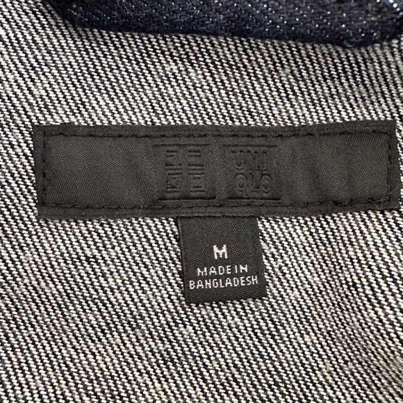 UNIQLO Dark Denim Jacket, EUC - Picture 4 of 4